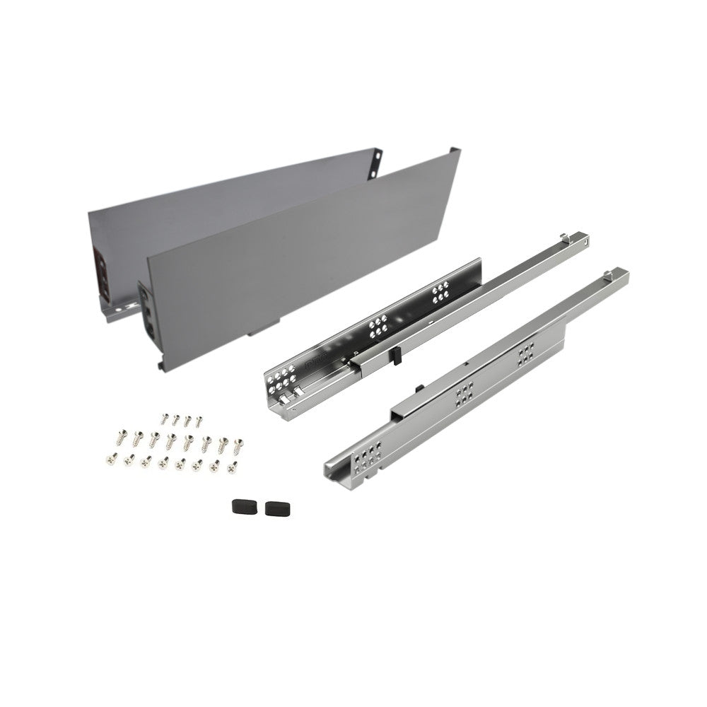 Ultra-Slim 159mm, Soft Close Full Side Drawer Runner System, D270-450mm x H159mm