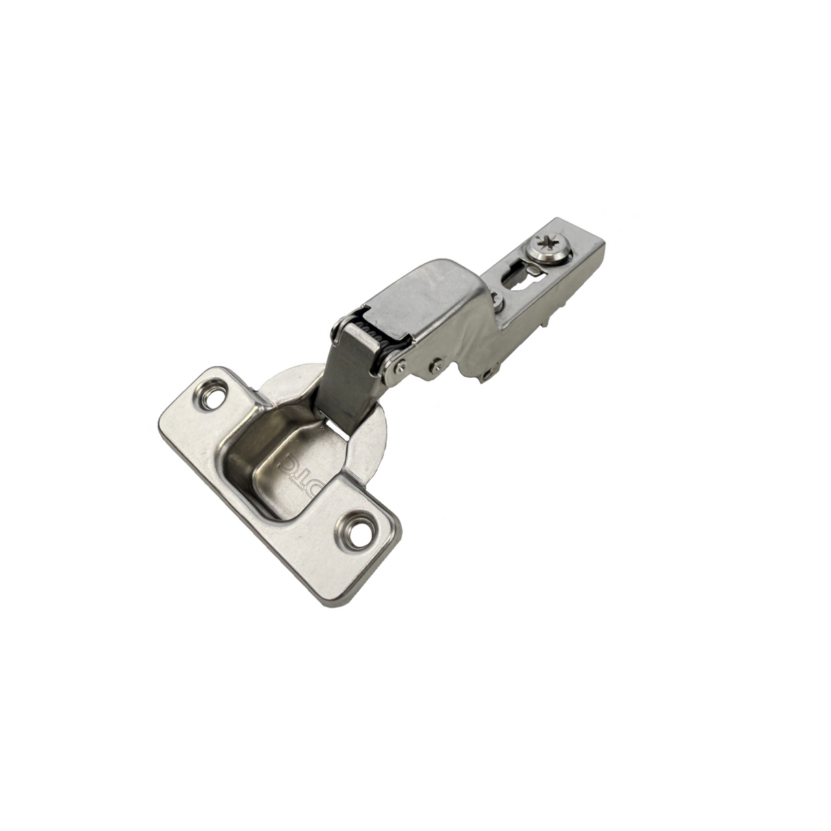Premio, (DTC), 110 Deg. Cam-adjustable Anyway Snap-on Soft-close Hinge, Inset, 48CC, Nickel Plated