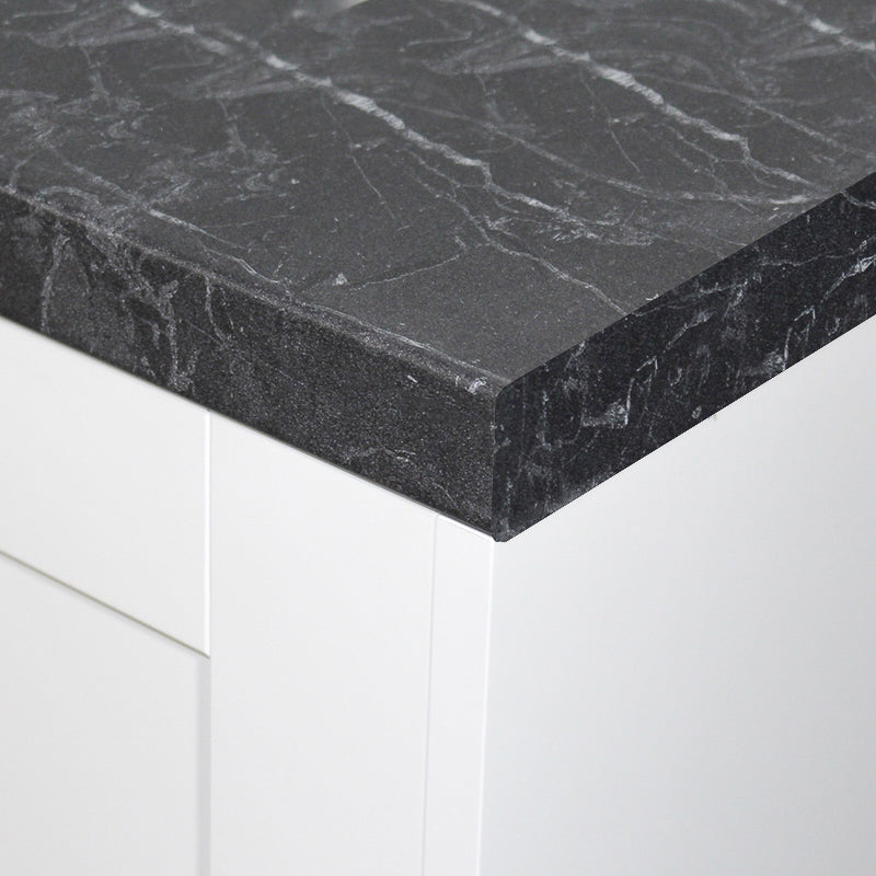 Nero Portoro 20mm, Duropal Laminate Square Edge Worktops, Breakfast Bars, Splashbacks & Upstands