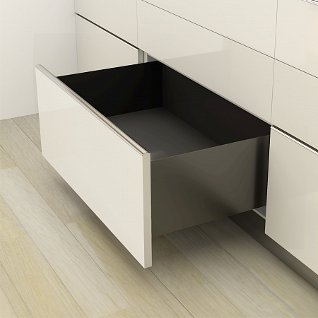 Ultra Slim, 159mm High Sides Soft-Close Deep Pan Drawer Box, (W) 300-1000mm