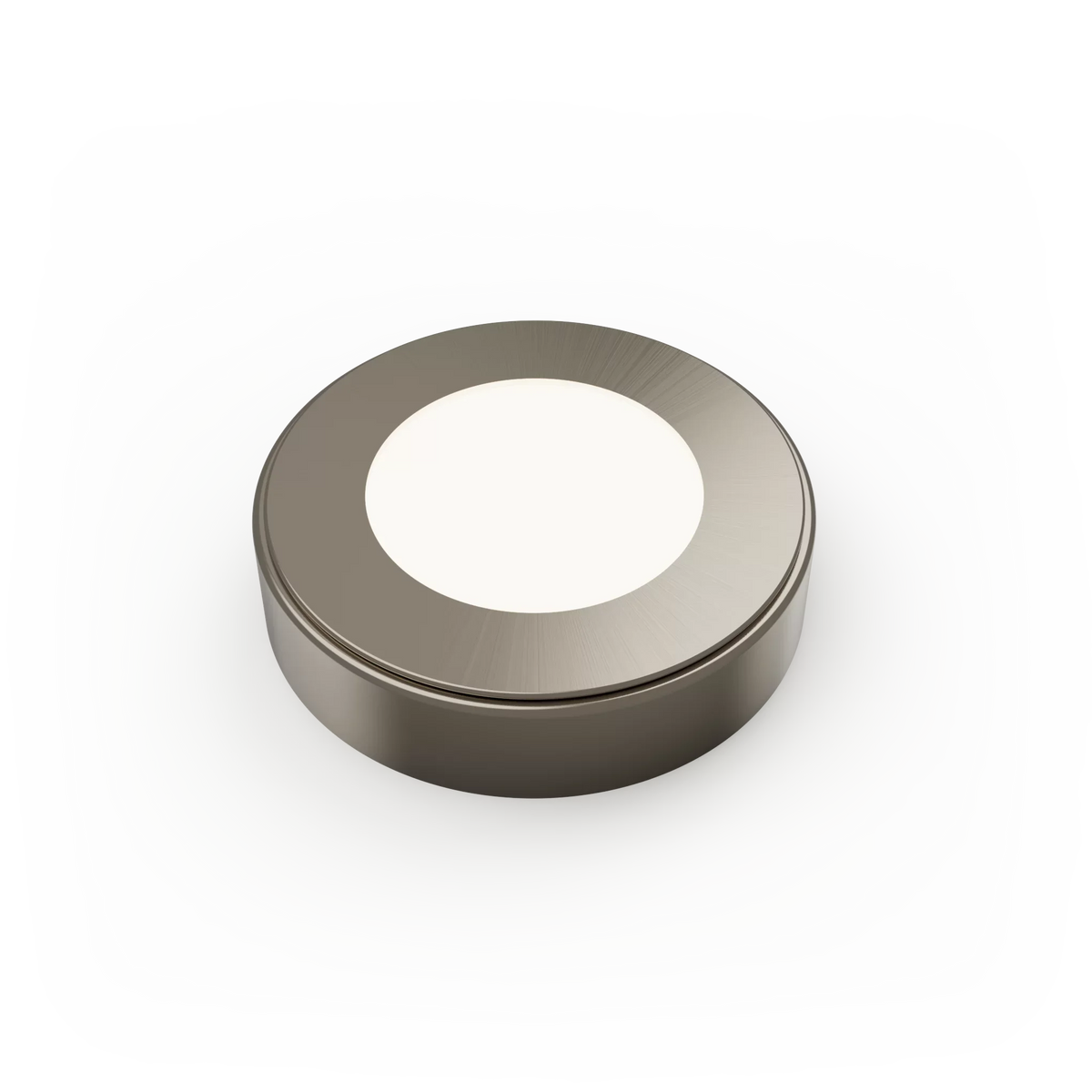 Nebbia, Surface Diffused LED Light, Natural / Warm White, Brushed Nick ...