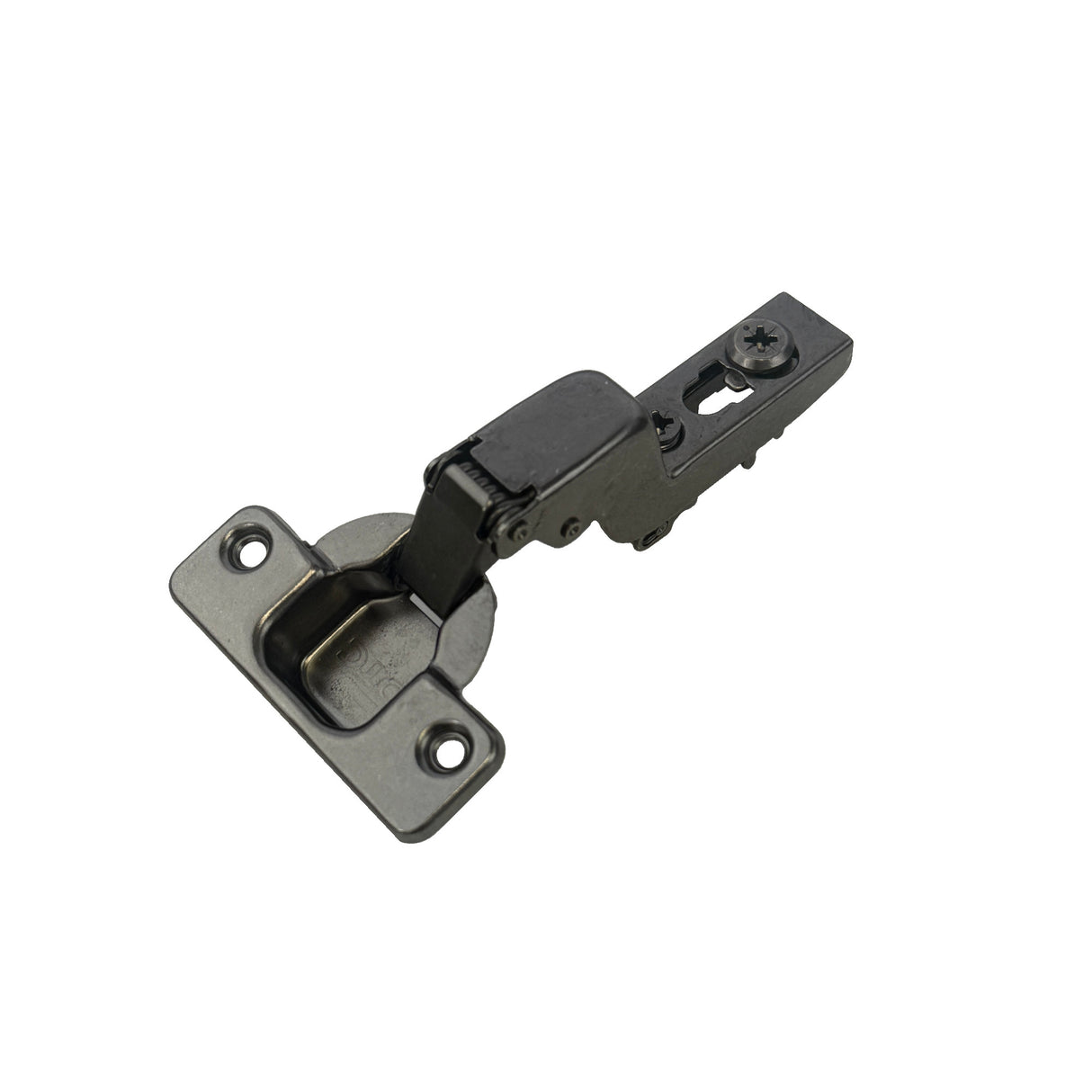 Premio, (DTC), 110 Deg. Cam-adjustable Anyway Snap-on Soft-close Hinge, Inset, 48CC, Titanium Black