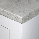 Ipanema White, Duropal Laminate Worktop, Breakfast Bar, Splashbacks & Upstands