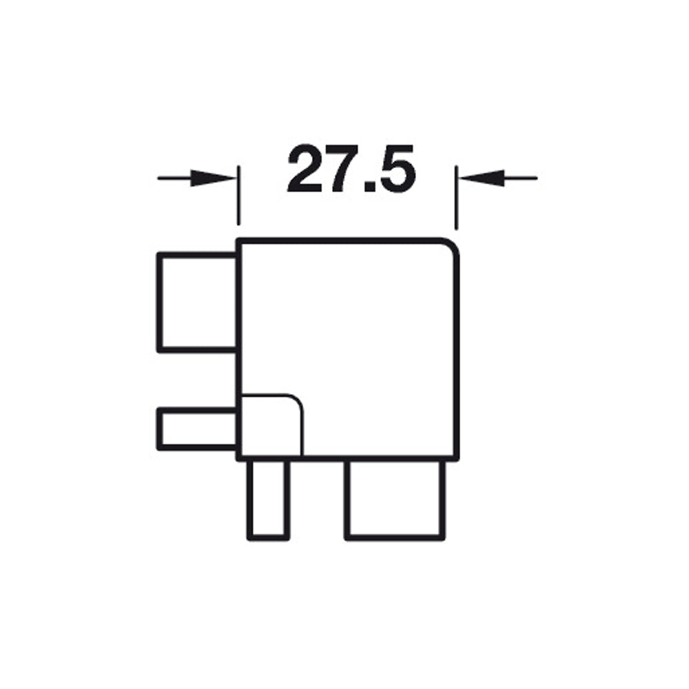 Gola J Profile External Corner Connector